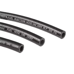 SAE J30 R9 Flexible Fuel Hose 1/2 Inch NBR Nitrile Rubber Oil Pipe Braided for Automotive Gasoline Diesel
