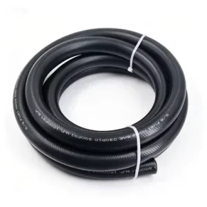 SAE J30 R9 Smooth Bore NBR Hose Nylon Braided Reinforced Oil Fuel Line With Cutting Service