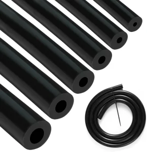 SAE J30R7 5/16 Inch Fiber Braided Rubber Fuel Hose Flexible High Pressure Oil & Gas Tubing