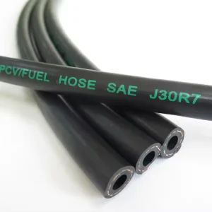 SAE J30R7 Fuel Hose 5 16″ Black Ethanol Gasoline Fuel Hose Made Synthetic Rubber for Fuel System Conveying Model Oil Hose