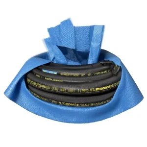 SAE Standard High Pressure Hydraulic Rubber Hose Wire Braided Spiral Hose for Excavator Agricultural Mining Machinery