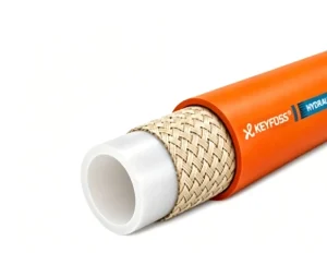 SAE100 R7 DIN EN855 Non Conductive 1/8 Inch Hose 2.6mm Wall Thermoplastic Inner Outer High Flexibility Braided Reinforcement