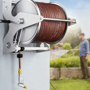 SG09 10m 20m 30m Car Wash Machine Water Pipe Making Machine Irrigation Machine Reel Sprayer