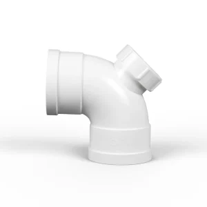 SHEN SU Chinese PVC High Pressure Water Drainage Elbows Inspection Ports ISO Standard Environmentally Friendly High Flow Rate