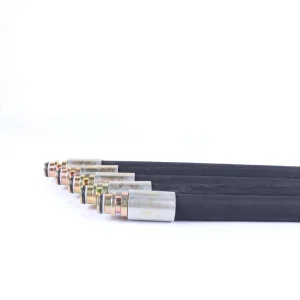 SHeavy Duty Mining Hydraulic Hose Sae 100 R12 Four Spiral Steel Wire Reinforced Rubber Pipe High Pressure Oil Resistant