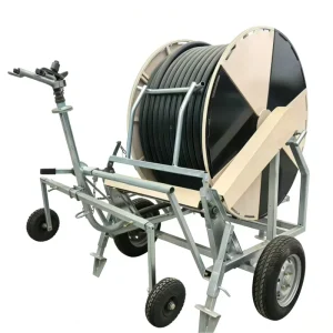 SMT JP50 Hose Reel Sprinkler Irrigator with Pump Gearbox 19 30m Range Remote Control Automatic Mobile Farmland Irrigation System