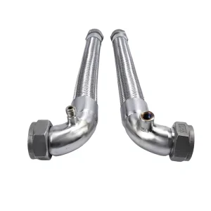 SS304 316 Stainless Steel Wire Braided Steam Corrugated High Pressure Industrial Rubber Hose Flexible Metal Hose for Industrial