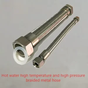 SS304 Stainless Steel Joint Corrugated Pipe Braided Hose for High Temperature and High Pressure Steam Hose