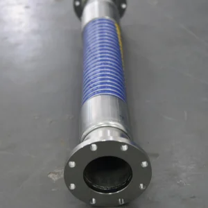 SSP PP Composite Hose for Weak Acid and Oxidizing Chemical Liquid with Stainless Steel Wire Flange End