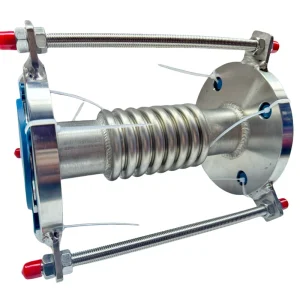 SUS304 Stainless Steel Flexible Hose Flange Joint Smooth Surface Treatment for Use in Steam Pipelines