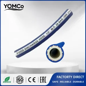 Sanitary EPDM Rubber Hose Food Grade Phthalate free for Liquid Food and Beverage Transfer