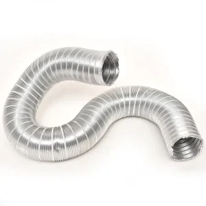 Semi Rigid Stainless Steel HVAC Air Duct Expandable Flexible Aluminum Hose
