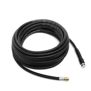 Sewer Cleaning High Pressure Water Hose With 4 Rears Brass Nozzle for Pipe Wash