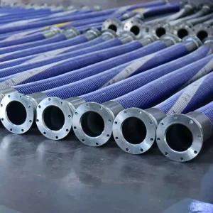 Ship to Shore Composite Hose for Fuel Oil Chemical Liquid Transfer with Stainless Steel Flange