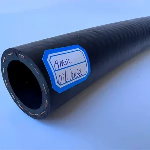 Sihai Customized Size Flexible Steel Wire Rubber Black Fuel Line Hose Gasoline Petrol Oil Resistant 10bar Pressure Industrial