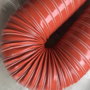 Silicone Duct High Temperature Air Duct Red Silicone Ventilation Hot Air Ducting Hose