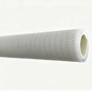 Silicone Hose with Fluorosilicone Inner Layer Reinforced with Four Layers of Polyester Fabric and Stainless Steel Wire FSQ