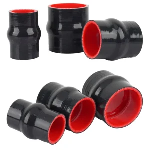 Silicone Hump Hose 38 45 51 57 63 70 76 83 89MM Rubber Joiner Tube for Turbo Intercooler Cold Air Intake Pipe 0 Degree Straight