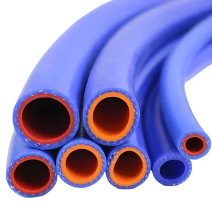 Silicone Vacuum Hose Reinforced Braided Rubber Hose Air Water Pipe Silicone Hose Heat Resistant High Pressure Tube