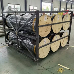 Slurry Dredging Discharging Large Diameter Flange NBR Rubber Abrasion Resistant Hose Pipe Sand Blast Mud Dredge Suction Cutting