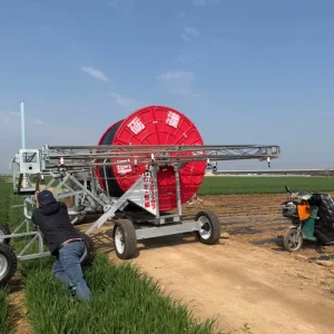 Smart Agricultural Sprinkler Irrigation System Center Pivot for Coffee Plant