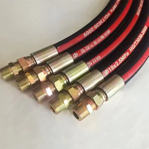 Smooth NR NBR EPDM Rubber Steam Hose Wear Resistant Sandblasting High Temperature High Pressure Cutting DN16 DN76mm