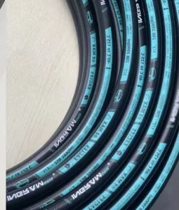 Smooth Rubber Tubing Low Pressure Hydraulic Flexible Multi Purpose for Water