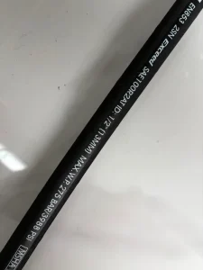 Smooth Surface High pressure Steel Wire Braided 1 4 Inch Black EN 853 2SN SAE 100 R2 Flexible Hydraulic Rubber Hose 50C CE