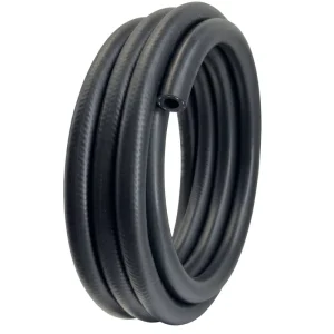 Smooth Surface Rubber Fuel Hose SAE J30 Multi Sizes Black Flexible Rubber Pipe For Automobile Oil And Fluid Delivery