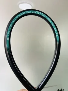 Smooth Surface SAE100R6 Flexible Hydraulic Hose 1/4 Inch 3/8″ Black Rubber Oil Fuel Tube 500 PSI Low Pressure Textile Braid Pipe