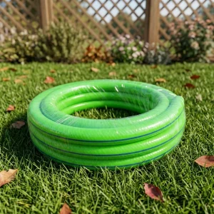 Smooth Water Output 50FT PVC High Pressure Braided Garden Pipe for Family Vegetable Plot Lawn Maintenance
