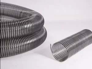 Snow Remove Vehicle Sweeping Truck Special Use PU Steel Wire Reinforced Duct Polyurethane Tube Hose