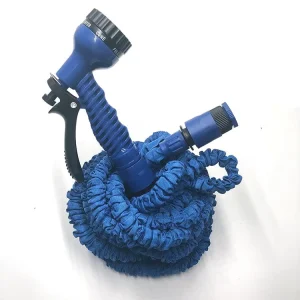 Soft Expandable Flexible Garden Water Hose With Nozzle Eco friendly Material Retractable Garden Hose