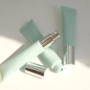 Soft Tube with Airless Pump Cream Sunscreen Plastic Packaging Cosmetic Tube