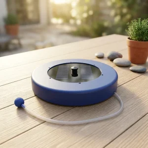 Solar System Oxygen Air Pump for Home Ponds and Pools Use with battery