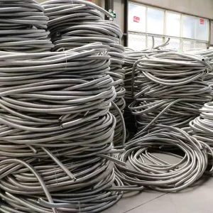 Spiral Corrugation Metal Hose 5/16″ Stainless Steel Flexible Tubing for Heavy Duty Industrial Applications