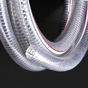 Spiral Stainless Steel 1 Inch Garden Hose 2.5 Inch Water Hose Pvc Flexible Pipe Hose Pvc Spring Hose