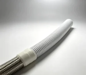 Spiral Steel Wire Reinforced Corrugated PTFE Hose TCWS