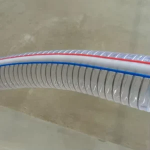 Spiral Wire Reinforced Pvc Spring Hose New Product Manufacturing