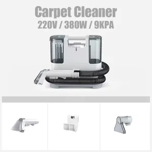 SpotWash Spot Cleaner Carpet Upholstery Cleaner Powerful Suction Quick Drying Daily Deep Cleaning Scrubbing Type Stairs