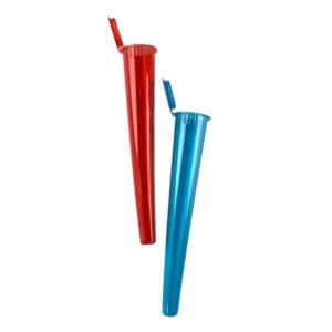 Squeeze PP Plastic Tube with Flip Lid for Dry Botanical and Pill Packaging