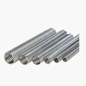 Stainless Steel 304 Corrugated Flexible Metal Tube Hose Flame Resistant 3/8″-6″ Size