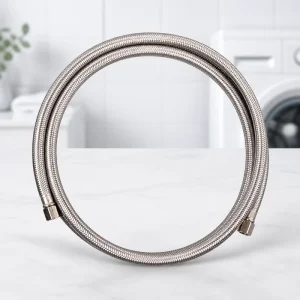 Stainless Steel Braided Flexible Water Supply Hose for Refrigerator Ice Makers and Water-line Connections