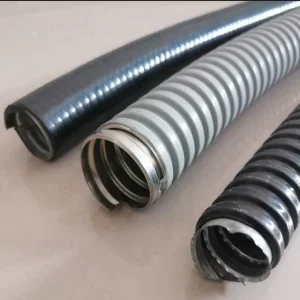 Stainless Steel Flexible Corrugated Conduit Hose Waterproof Electrical Wire Protection 3/4 Pipe Size Fittings