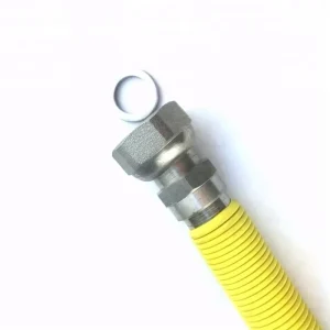 Stainless Steel Gas Pipe Yellow Corrugated Flexible Hose for Natural Gas