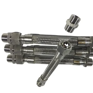 Stainless Steel Hose Corrugated Metal Braided Flexible Hose Pipe