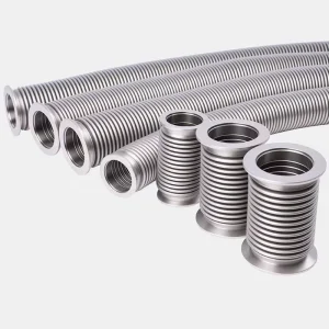 Stainless Steel KF Flexible Vacuum Bellows Hose Corrugated Tube ISO CF Hose Pipe Fittings