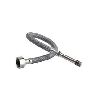 Stainless Steel Metal Flexible Braided Hose Basin Faucet EPDM Iner Wire Hose for Kitchen Bathroom Bidet