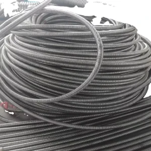 Stainless Steel SS304 Steel lined PTFE Corrugated Hose Expansion Joint Anti static Bellows Low Pressure 1 Piece