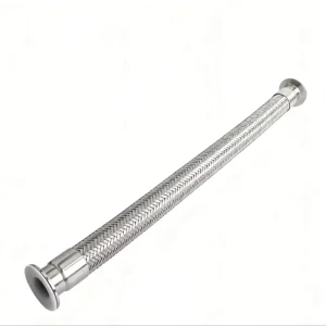 Stainless Steel Sanitary Quick Loading Chuck Connection Corrosion Resistant PTFE Lined Flexible Metal Corrugated Hose Cutting